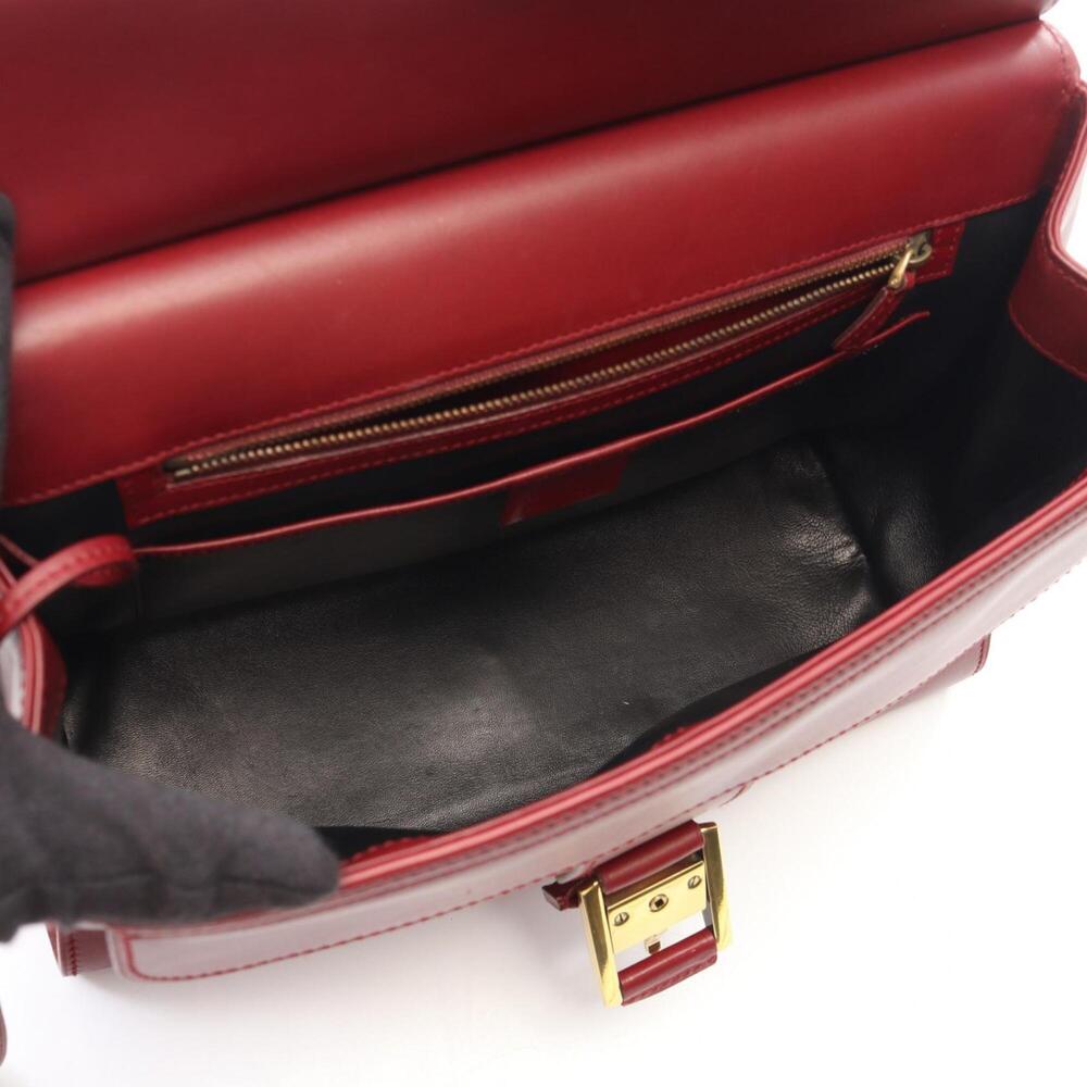 GUCCI Red Leather Bag - Picture 3 of 11